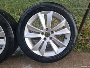 Jante volvo peugeot ford 5x108 cu anvelope 225 50 17 originale - imagine 5