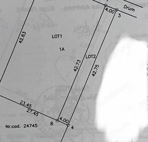 Vand teren intravilan 1100mp Gageni Prahova - imagine 3