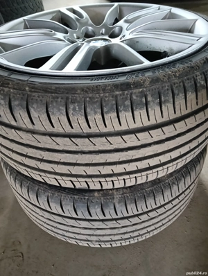 Jante BMW 8J   R18 cu 2 anvelope noi