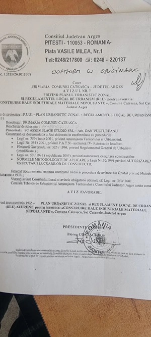 Vand teren curti-constructii, Cateasca, la drumul judetean, 65000 mp - imagine 8