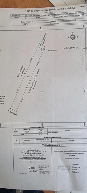 Vand teren curti-constructii, Cateasca, la drumul judetean, 65000 mp - imagine 9