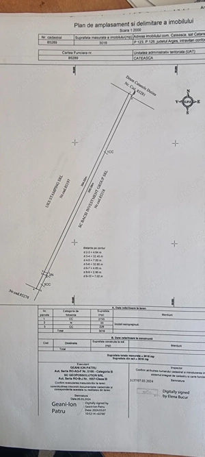 Vand teren curti-constructii, Cateasca, la drumul judetean, 65000 mp - imagine 10