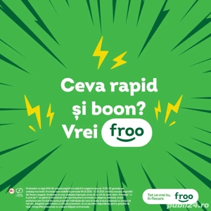    Angajăm Vânzător   Casier   Magazinele Froo   