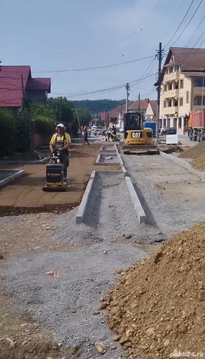 executăm lucrări de infrastructură,pavaj și borduri 