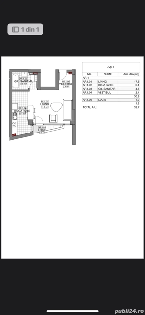 Garsoniera Cochetă|Toamnei|Mosilor|Eminescu|Balcon|Incalzire Pardoseala|Buncăr|Lift - imagine 3