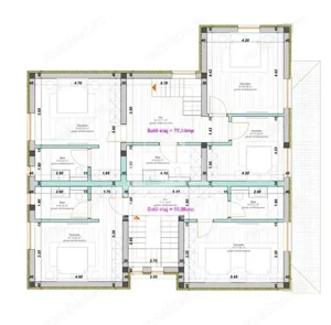 DUPLEX DE VANZARE cu suprafata foarte generoasa in Giarmata Mare - imagine 4