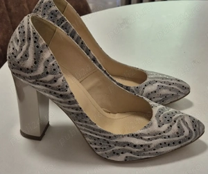 Pantofi dama cu toc gros Milanamar