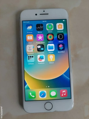 Vând Apple iPhone 8 White   Alb de 64Gb Neverlocked [poze reale] - imagine 2