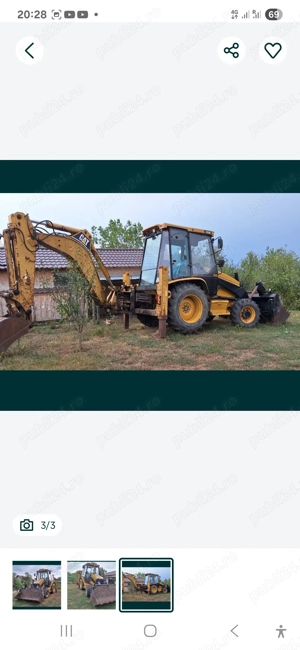 Vând sau schimb Buldoexcavator Caterpillar 2005 - imagine 2