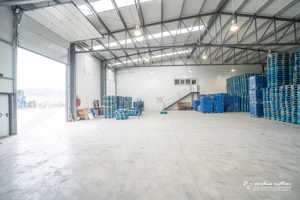 Modul hala cu birouri, porti sectionale drive-in - imagine 3