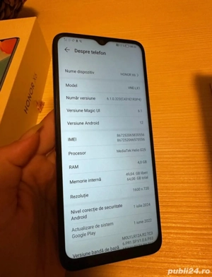 Telefon Honor X6 - imagine 5