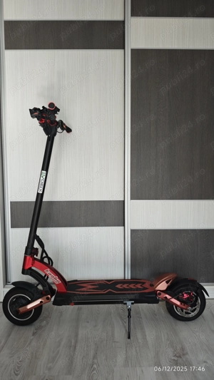 Trotinetă electrică Kaabo Mantis 2 x 1000W frane disc 60-70km h maxim