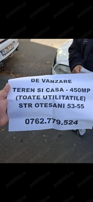 Pun la vanzare acest teren ( spalatorie + casa batraneasca ) Zona Tei