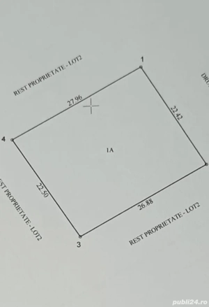 Teren intravilan de vânzare în sat Zorești