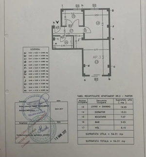 Super apartament str Toamnei , 59,5 mp, parter/3 , ideal investitie Chiajna  - imagine 14