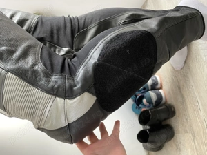 Costum moto piele 2 piese BÜSE   mărime XXL XXXL   Stare excelentă! - imagine 3