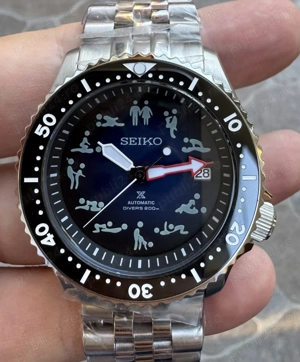 Seiko Prospex 41 mm Diver 200 m Automat japonez NH35 Safir Ceramic SKX
