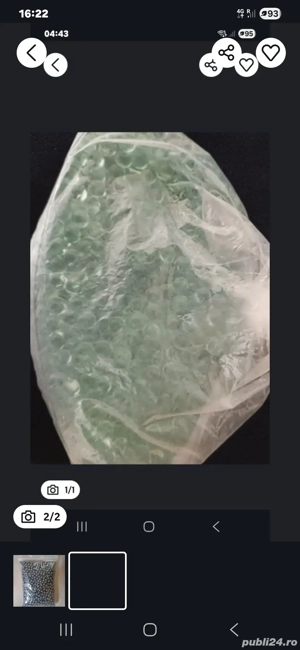 Vand 500 bile airsoft sticla 6 mm