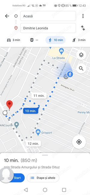 Garsoniera dubla de inchiriat