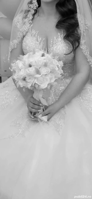 rochie de mireasa  - imagine 4