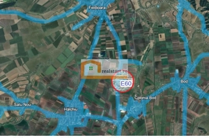 Ideal Investitie - 10HA teren industrial cu deschidere 240ml la E60 - DN13 - imagine 3