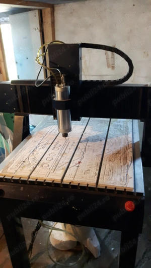 CNC Router, masa 900x600x150 mm - imagine 1