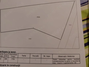 Vanzare teren intravilan 779mp zona centrala, cartier rezidential, Ghiroda