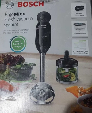 Mixer vertical Bosch MS6CB61V5, cutit Quattro Blade, functie vidare