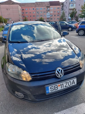 Volkswagen Golf 6 1.6 TDI BlueMotion   2011, stare bună, consum mic - imagine 2