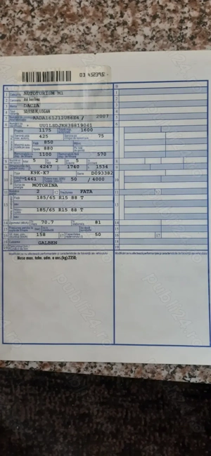 Dacia Logan Ambition 1,5 dCI - imagine 9
