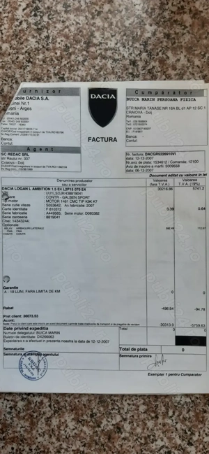Dacia Logan Ambition 1,5 dCI - imagine 10