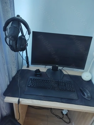 PC Gaming Complet - Ryzen 5, GTX 1650, 16GB RAM + Monitor, Scaun și Periferice