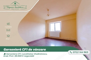 Garsoniera CF 1, Localitatea Vladimirescu, Arad