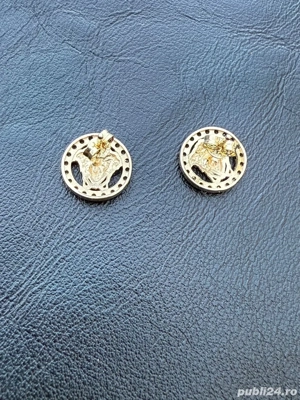 Cercei aur Versace - imagine 3