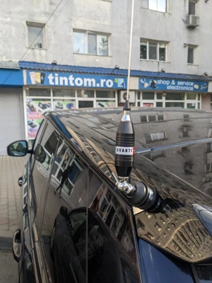 Antena CB + Suport Porbagaj Haion Fluture Rabatabila + Cablu 5 metri