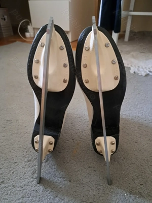 Patine din piele naturală - mărimea 35 36 - imagine 2