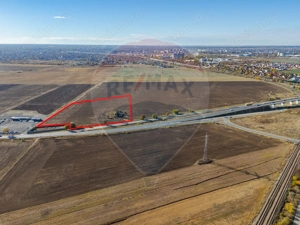 Teren intravilan 13.482 mp pe Centura Nord Arad, front 188 m - imagine 3