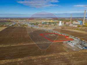 Teren intravilan 13.482 mp pe Centura Nord Arad, front 188 m - imagine 5