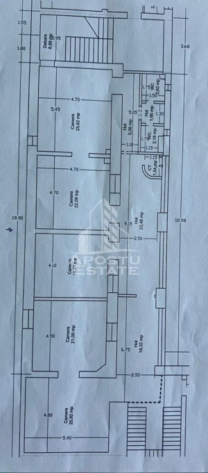 Apartament cu 5 camere,zona Ultracentral - imagine 15 Apartament cu 5 camere,zona Ultracentral - imagine 15