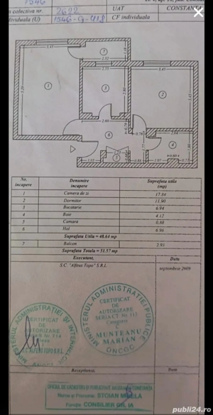 Apartament 2 camera zona Dacia complet mobilat  - imagine 4