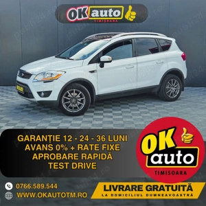 Ford Kuga - tractiune integrala 4x4 - 2.0 diesel - 136 c.p.