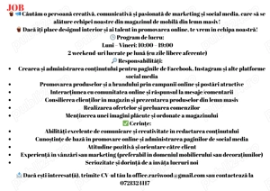 Angajare lucrator comercial