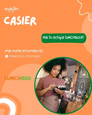 Angajăm Casier la VIVO Mall