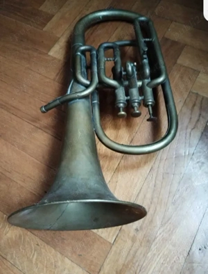 instrument muzical de colectie trompeta,eufoniu,horn,flighorn COUSNON&CIE