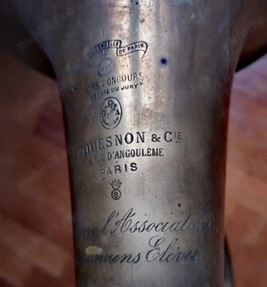 instrument muzical de colectie horn,trompeta,eufoniu-COUSNON&CIE - imagine 3