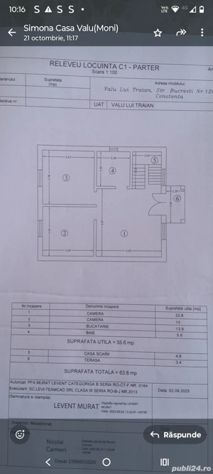 Valu lui Traian - casa P+M