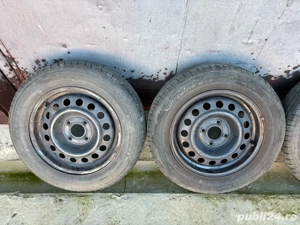 Vând jante cu anvelope de vară 165/70/14 - imagine 2