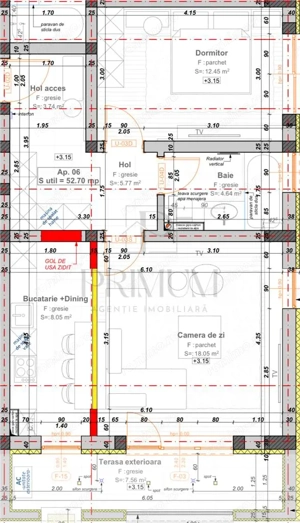 GIROC - 2 Camere - Etajul 2 - Decomandat - Parcare inclusa - imagine 6
