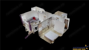 Tur 3D! Apartament 2 camere,decomandat, luminos,parcare,Tractorul,Brasov - imagine 10