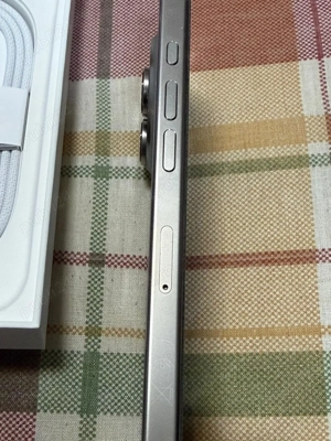 iPhone 16 PRO 256gb Natural Titanium 100% baterie - imagine 3